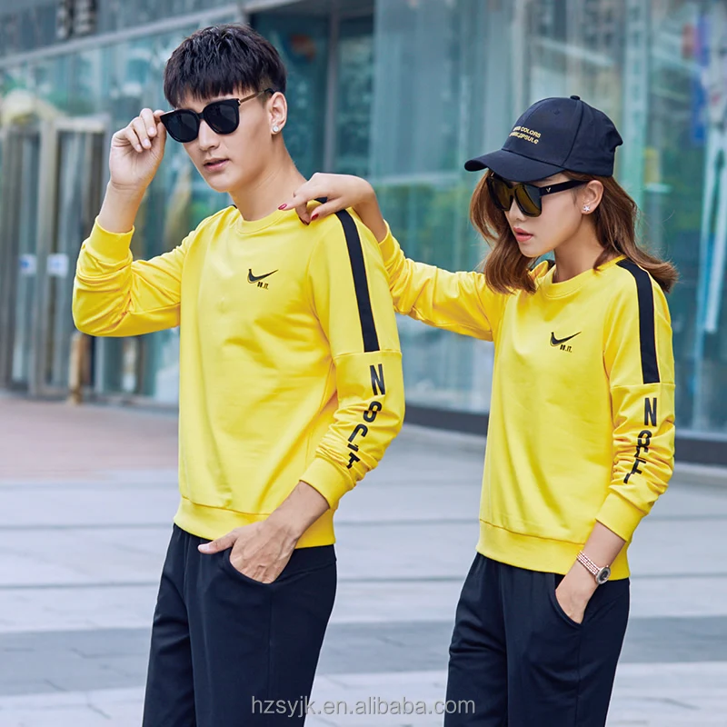 

Latest Design Men Women Gym Tracksuits Casual Suit Couple Wear Custom Tracksuit, Custom color