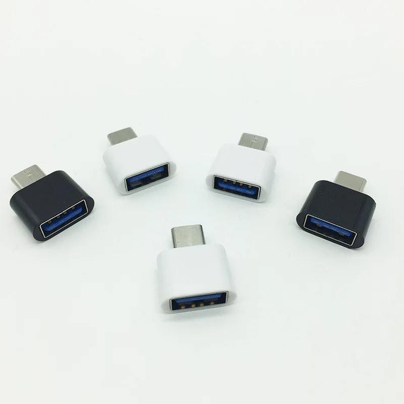 

Etmakit USB Female to USB-C Type C 3.1 OTG Male Data Adapter For Samsung S8 LG G6 G5 V20 OnePlus 2 3 for Huawei P9 P10 Plus