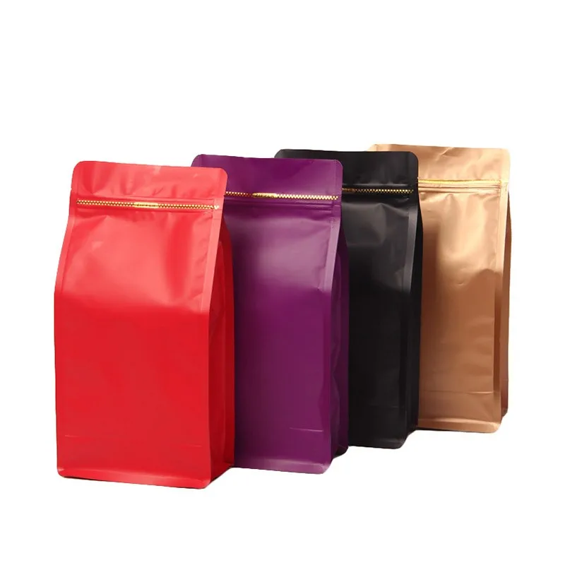 Top Quality Airtight Quad Seal Box Pouch Laminated Plastic Flat Bottom Matte Printed Side Zipper Childproof Standing Bag - Buy Quad Seal Box Pouch,Flat Bottom Bag,Square Bottom Bag Product on Alibaba.com