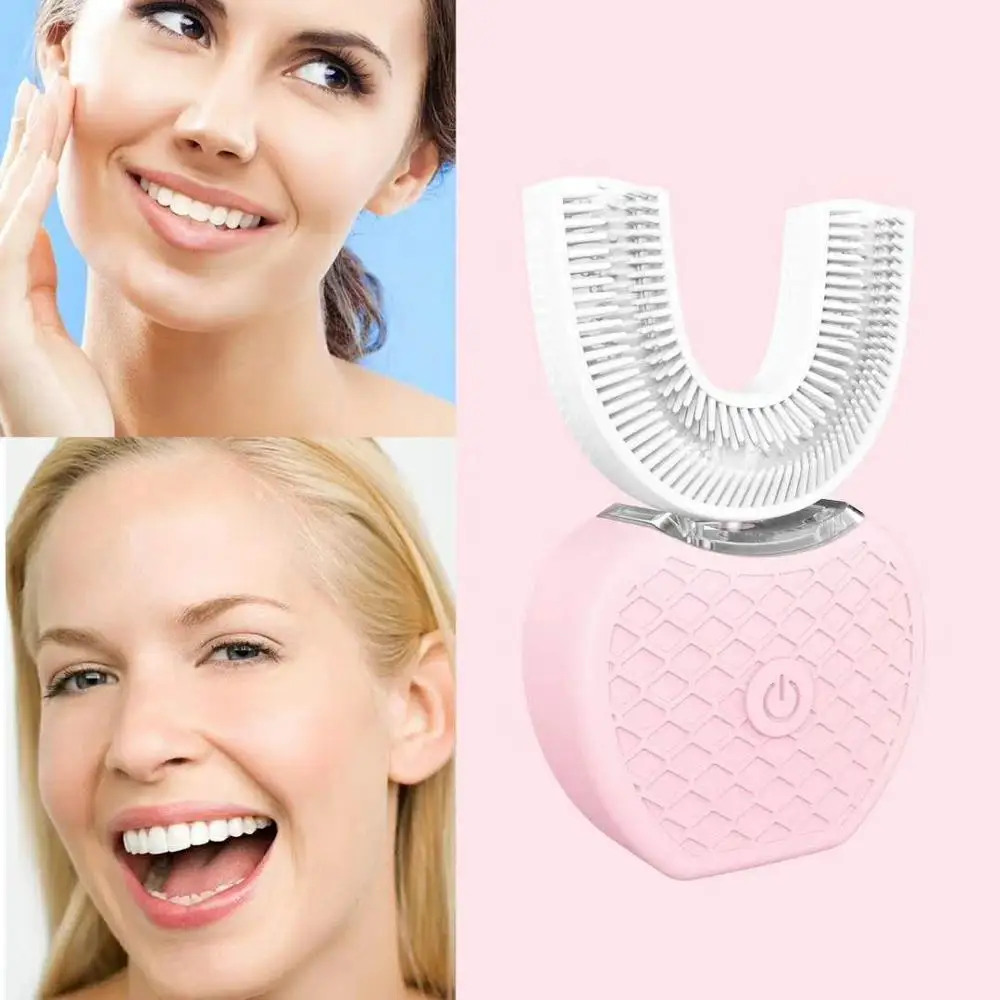 

2019 Hot sale Intelligent Fully Automatic Toothbrush for U Type Deep Clean Love Whitening