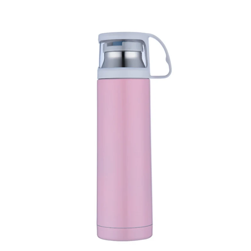 

OEM Customized Logo 500ML Stainless Steel Sports Travel Vacuum Tumbler Insulated Water Bottle, Customized color
