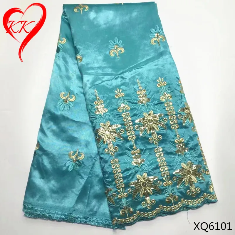 

Unique design stone embroidery george lace fabric high quality cheap price indian george fabric XQ61, Customized