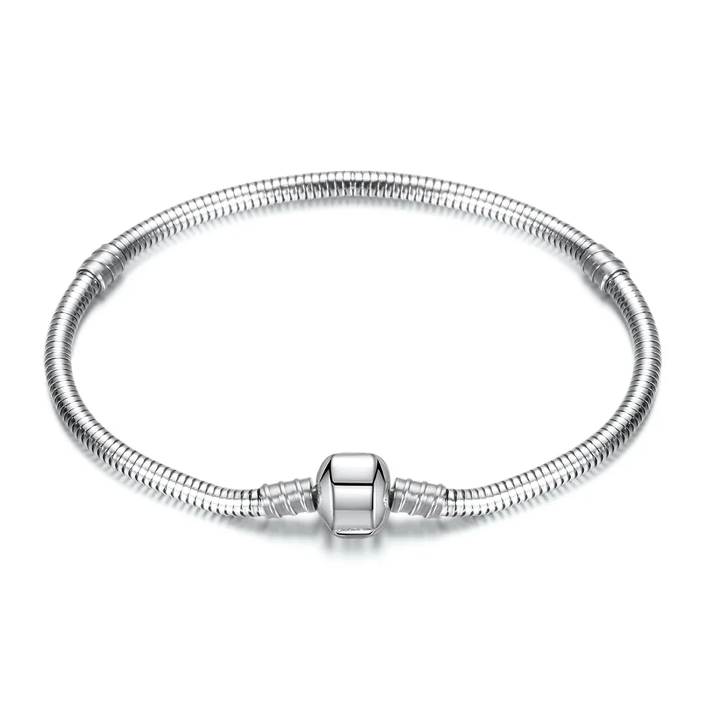 

2019 New Products Fashion Snake Chains Bracelets Chains Charm Beads Bracelet, Steel