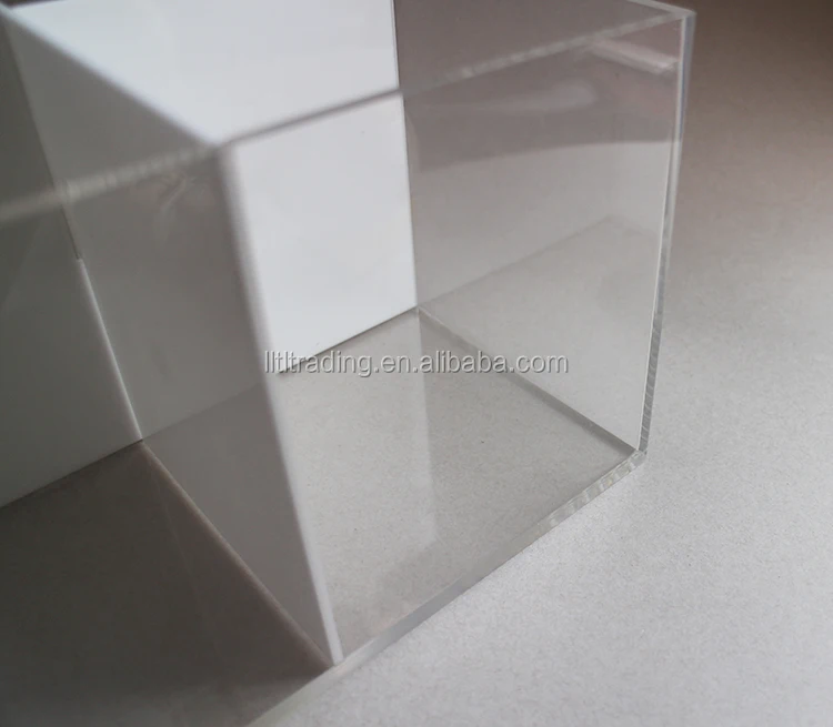 Clear Acrylic Fish Tank With Divider Aquarium Reptile Turtle Betta Fish