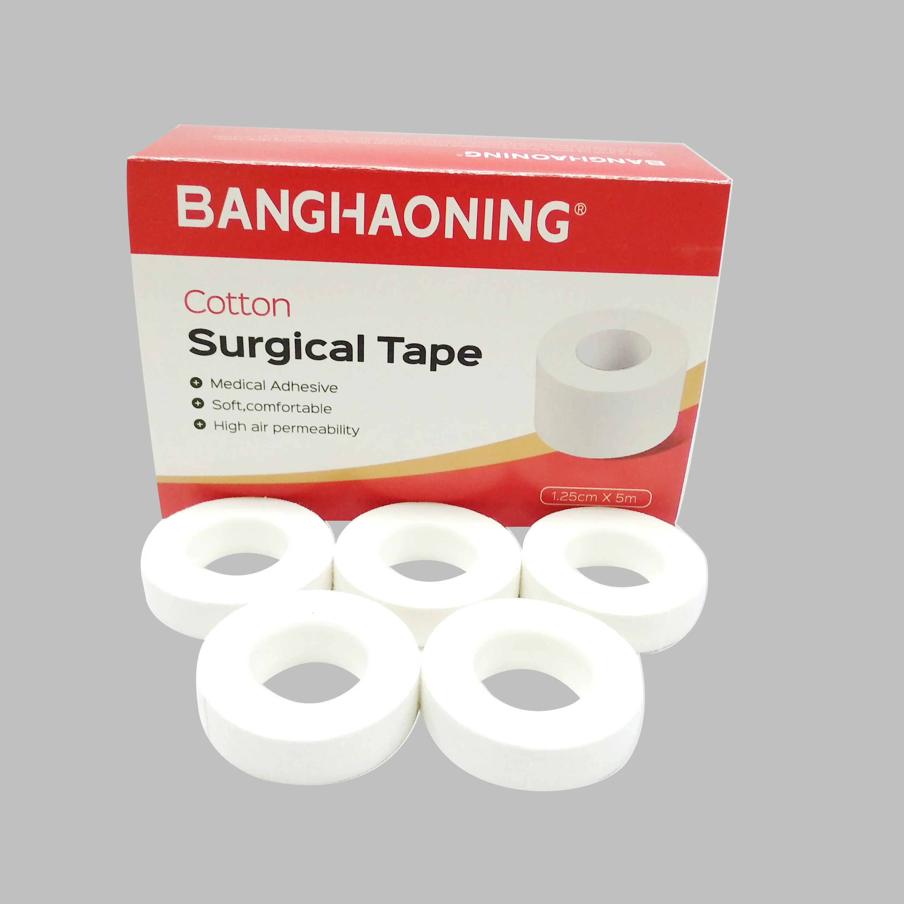 
ISO CE Medical surgical All sizes the cotton Fabric micropore Tape 