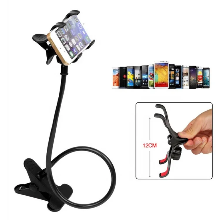 

Universal Cell Phone holder Flexible Long Arm lazy Phone Holder Clamp Bed Tablet Car Mount Bracket