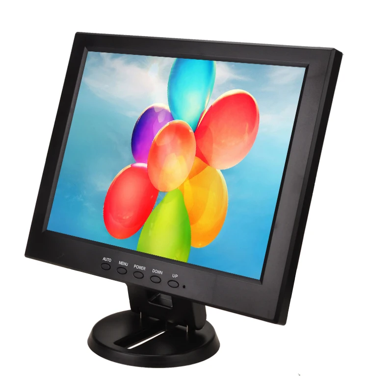 

TFT LED Desktop Computer Monitor 12 inch PC LCD TV Monitor, Black or white