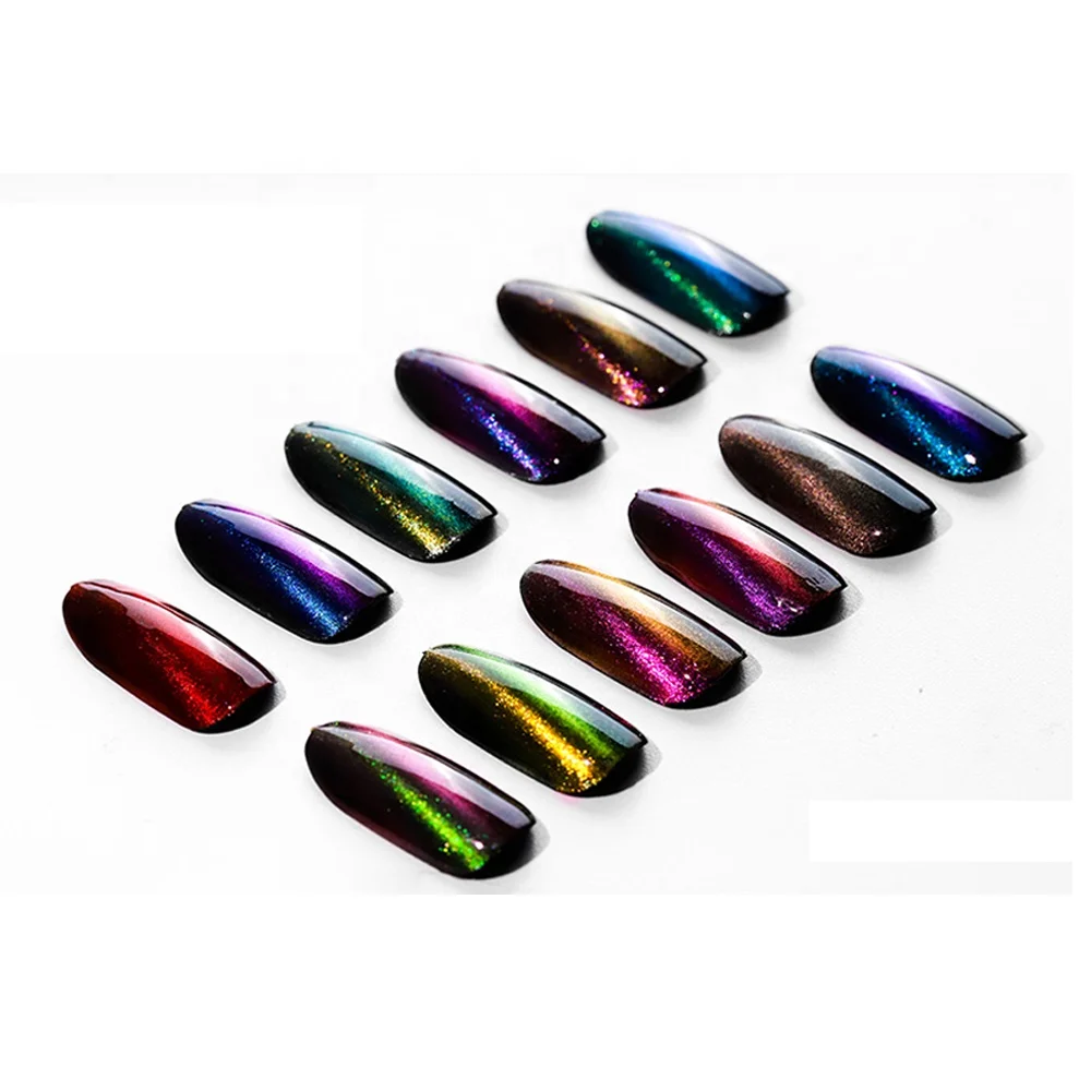 

New uv gel chameleon 5D cat eye gel polish