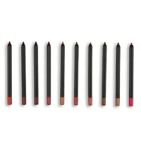 

Private label high pigment matte lipliner 10 colors lipliner pencil wholesale lip liner waterproof