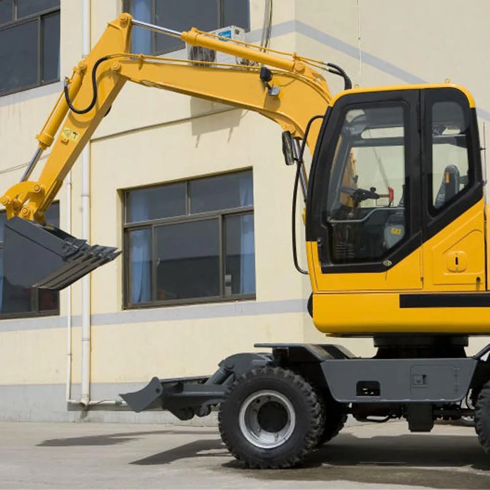 中国煤炭产品jhl70轮式挖掘机小型挖掘机