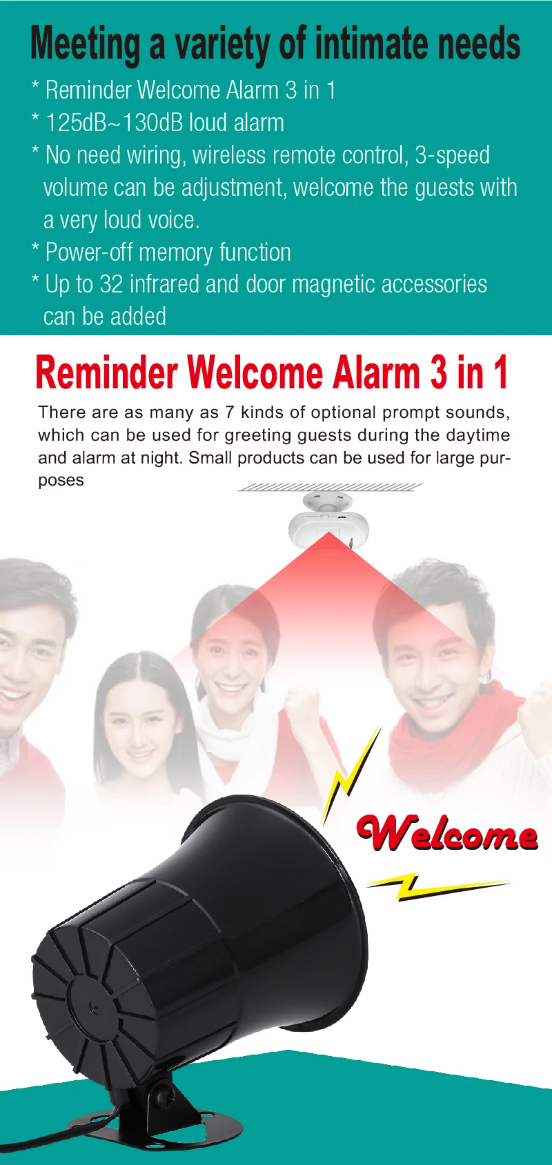 super loud alarm