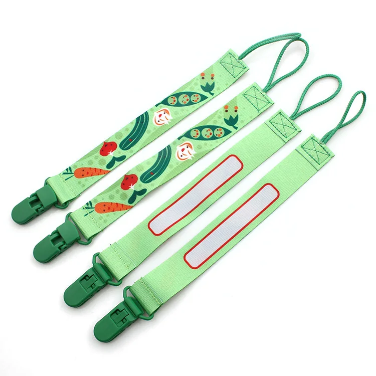 

Polyester Funny Dummy Nipple Pacifier Holder Clip For Baby