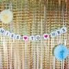 Custom High Quality Foil Hen Party Letters banner