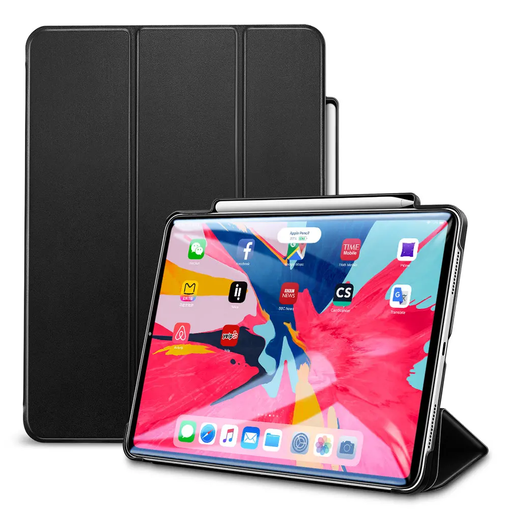 

ESR New Arrival for iPad pro 11inch With Pencil-Side Holder Tablet Pc Protective Tablet Case Cover