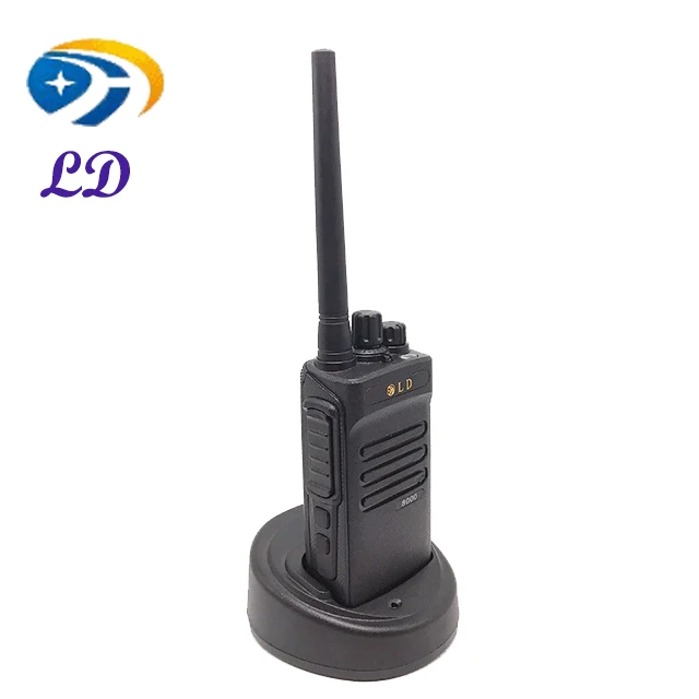 

Black 5W waki talki walkie-talkie LD-8000 UHF bangladesh professional walkie talkie