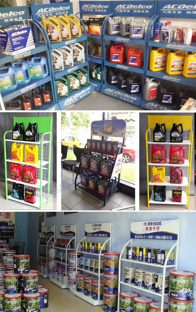 4 Layers Car Battery Metal Display Stand Rack Buy Car Battery Display