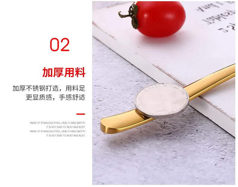 Wholesale Hot selling in Amazon Cheese Dessert Jam Stainless steel Small Butter Knife