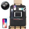 Car Storage Bag Universal Back Seat Organizer Backseat Pockets Holder Black Book holder CD Holder