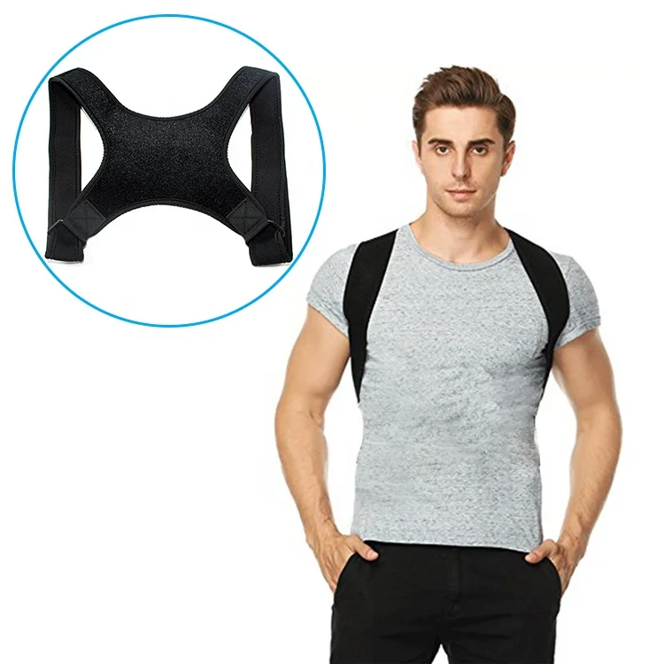 

OEM Corrector Posture Shoulder Support Clavicle Brace Upper Back Posture Corrector with Private Label, Black or customized
