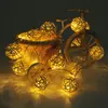 Foreign trade explosion lamp series 20led battery has elements of battery string light Christmas decoration lamp string