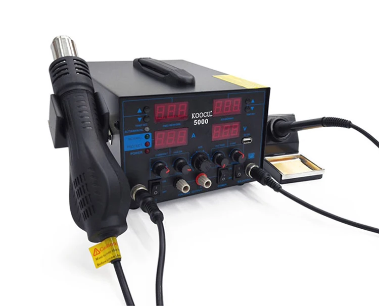 [koocu] 5000 Heat Gun Mobile Repairing Digital Rework Station Buy