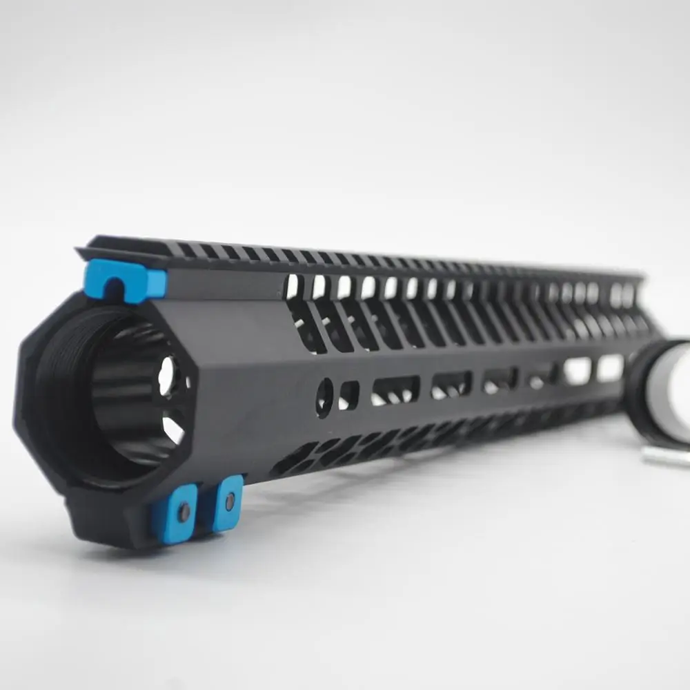 
Aplus New Side fixed style 15 Inch High Profile Black M lok Free Float Handguard fits .308/7.62 DPMS 