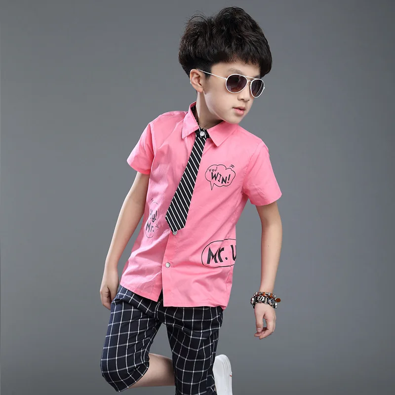 pink and red boys outfits