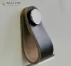 Genuine Leather door handle, cabinet, furniture pull
