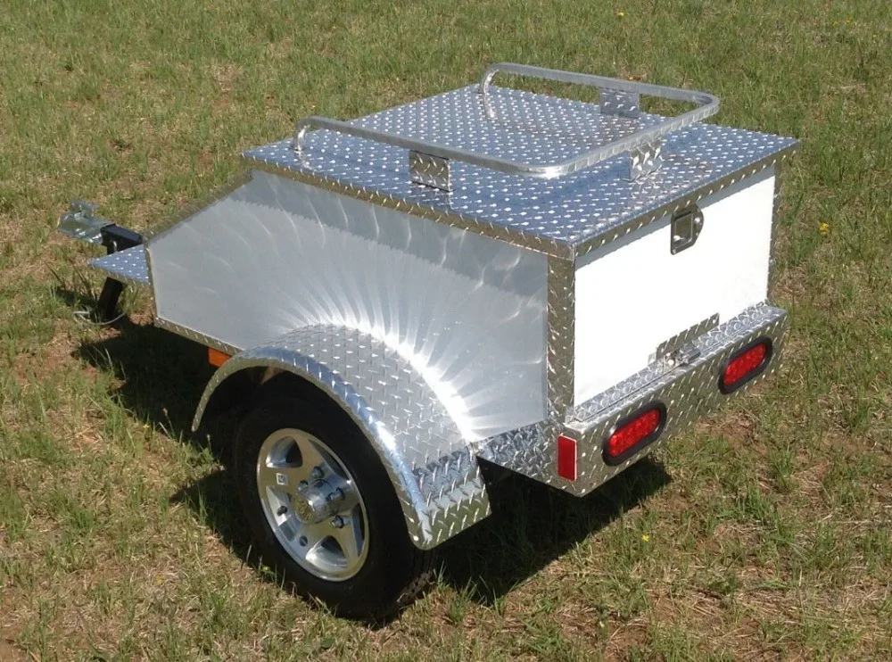 Lightweight Tow Used Pull Behind Motorcycle Trailer For Sale 2022 - Buy ...