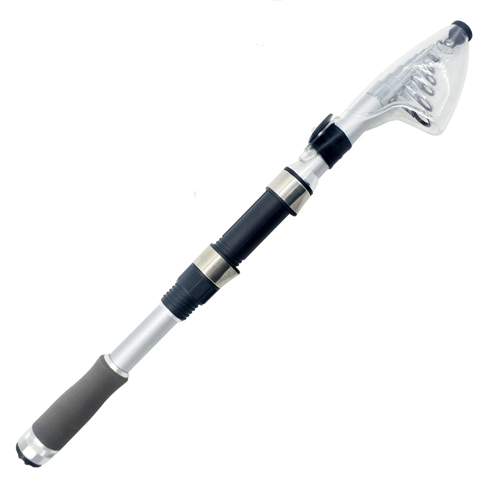 

2.1m Spinning In Stock Fiberglass Telescopic Fishing Rod, Multi