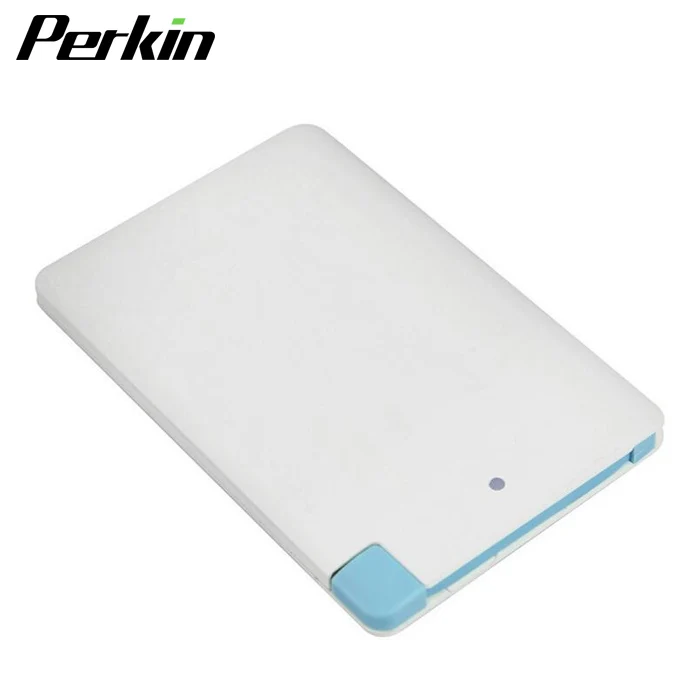 

2019 Super Ultra-thin polymer 2500mah credit card size power bank