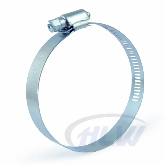 
AMERICAN TYPE Worm Gear hose clamps Perforated band SAE J 1508 Standard 