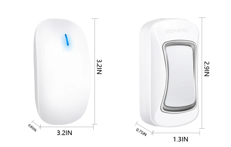 mechanical push button doorbell