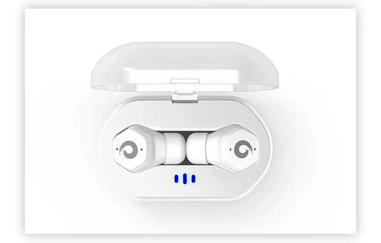 Touch Siri Control Waterproof IPX7 mini True Wireless Stereo TWS Headsets Headphones Earphones Blue tooth Earbuds