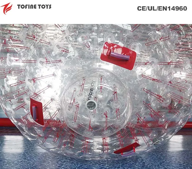 
2.3m TPU cheap inflatable zorb balls for sale 