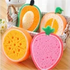 Hot-sale body cleaning fruit shape body wash sponge,exfoliating body sponge
