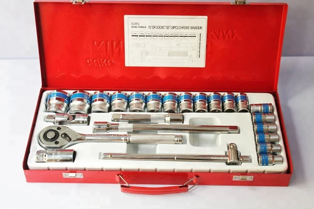 Eurokingtools Jt4011 24 Pcs Germany Sockets Tools Set Buy Mechanical Tools Set,Germany Design