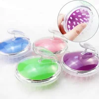 

Hot Selling Shampoo Scalp Massager Brush / Silicone Head Hair Washing Cleanse Comb