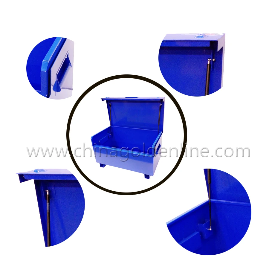 Goldenline Heavy-Duty Steel Toolbox - Custom Size & Color