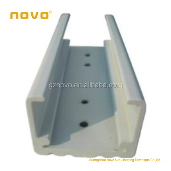 Motorized Curtain Motor Track Electric Bending Curtain Rail With