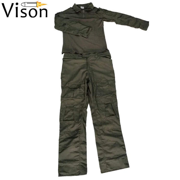 

Army green Frog suit camo acu military combat uniform army military clothing