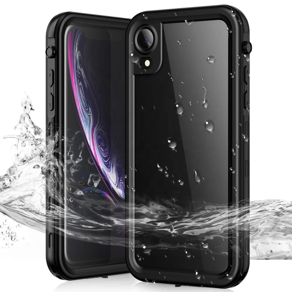 

Custom Shockproof Transparent Clear Waterproof Cover Case for iPhone XR