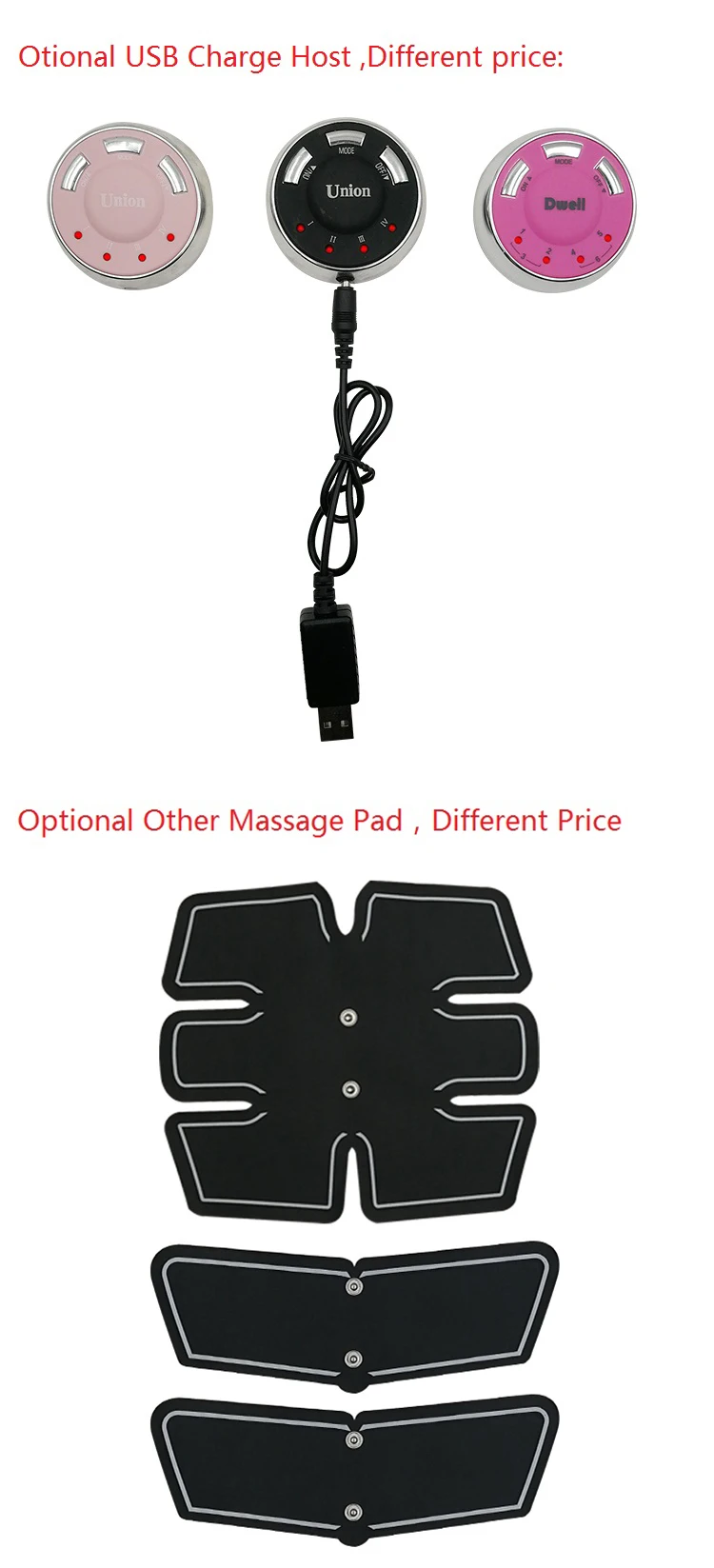 2019 electrical body arm leg fitness ems muscle trainer for lazy people