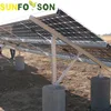 Thin Film Solar Panel Mounted Mounting Structure