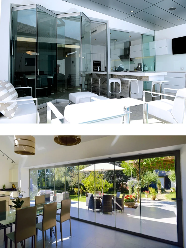 13frameless glass door