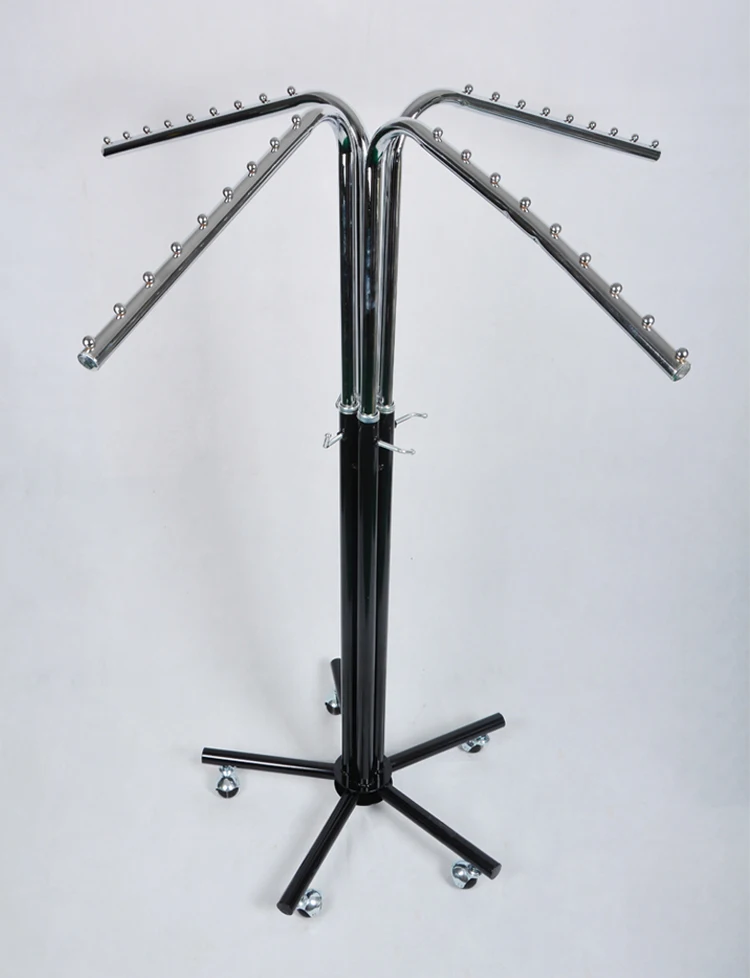 Heavy Duty Mobile Clothes Drying Rack,Rotatable Clothes Rack / Store