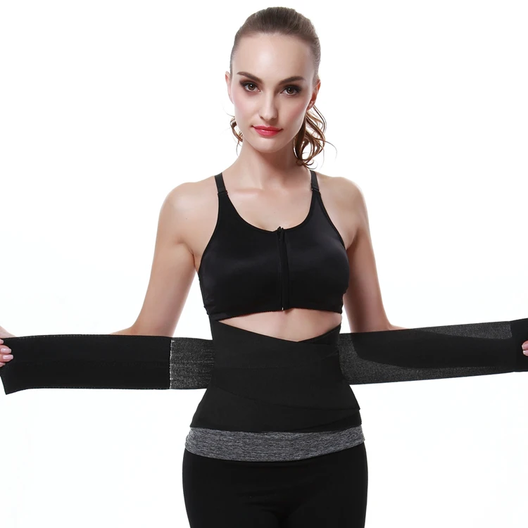 

trimming waist custom logo b;ack adjustable waist trimmer belt