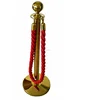 Stylish Designing!! Easy Assembly Steel Queue Pole Indoor Deluxe Rope Stanchion Barriers for Australia