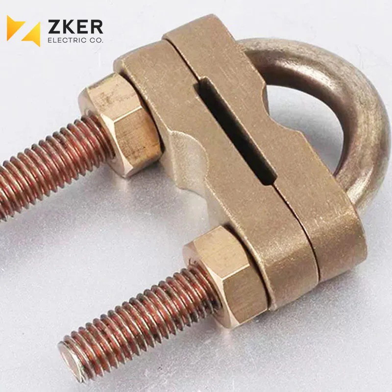 Professional Brass Ground Rod Clamp Connect Copper Wire Clamps Buy