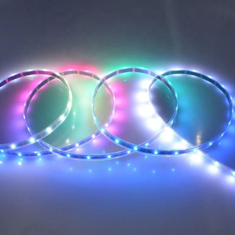 rgb led strip verlichting spool loghts 12m 15m 30m 5050 60 led 72w color led light strips ws1812 ws2812b ws2813